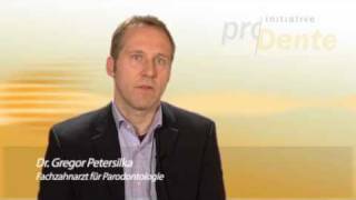 Parodontitis  Interview mit PD Dr Gregor Petersilka [upl. by Rosemaria]