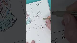 Hoe teken je een sneeuwklokje art drawingtutorial diy [upl. by Meluhs]