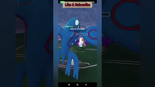 Defeating leader Sierra in pokemon gopokemonpokemongo pokemongame gorocket leadersierra sierra [upl. by Schaffer]