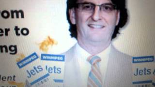 Winnipeg Jets owner Mark Chipmans brother Steve Chipman Natalie Pollock News Channel [upl. by Aicirtac244]