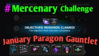 Paragon Gauntlet Mercenary challenge  Best attackers MCOC [upl. by Oleta]