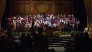 Shara McKee singing quotOh the Crossquot with the Brooklyn Tabernacle Choir [upl. by Orsay]