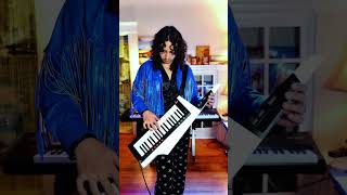 Keytar Solo⚡️🪩🎹funk music soul discofunk jazz dance rock disco originalmusic keytar [upl. by Wendalyn]