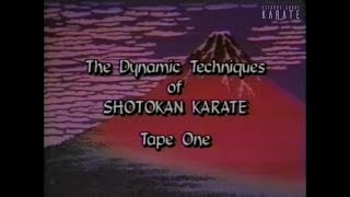 The Dynamic Techniques of Shotokan Karate  Vol 1 [upl. by Yddor438]