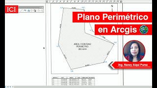 Plano Perimétrico en ArcGis [upl. by Devlen]