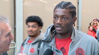 Carnell Tate postgame interview  Ohio State vs Nebraska [upl. by Sarita]