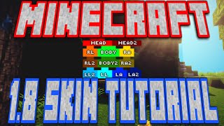 18 Minecraft Skin Editing Tutorial [upl. by Ydoow323]