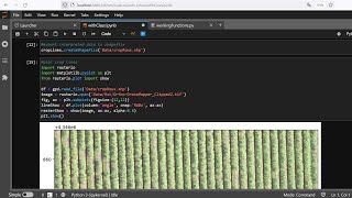 A Python class for crop line recognition with Rasterio and Scikit Image  Tutorial [upl. by Kasey]