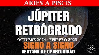 ASTROLOGIA PREDICCIONES ⭐ JÚPITER RETRÓGRADO EN GÉMINIS  OPORTUNIDAD O FRACASO💥 SIGNO A SIGNO [upl. by Merna]