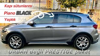 EGEA CROSS l KAPI SÜTUNLARINI PIANO BLACK YAPTIK l PREMİUM PAKET OLDUK [upl. by Mitzl]