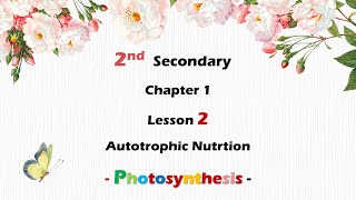 2nd Sec  Chapter 1  Lesson 2  Part 4  6  Van Neils Experiment [upl. by Nylarak338]