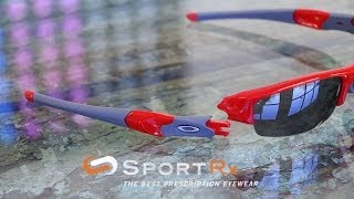 How To Change your Oakley Flak Jacket Earsocks  SportRx [upl. by Anjela548]