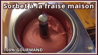 Sorbet à la fraise maison [upl. by Royce]