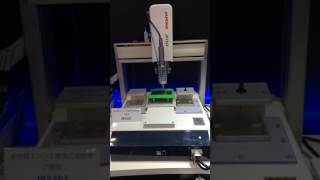 NAKANISHI Motor Spindle E3000 Milling by JANOME Robot [upl. by Einolem724]