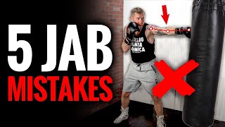 5 Common Jab Mistakes you MUST Fix to Punch Better [upl. by Nosneb]