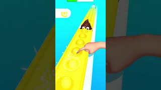 Pop colour run 3D android game😍 funny game games 3drun 3dgaming gameplay [upl. by Ailemap861]