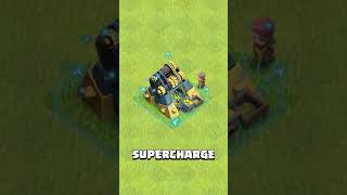 Take your Buildings to the next level with SUPERCHARGE ⚡ clashofclans coc clash supercell [upl. by Nett869]