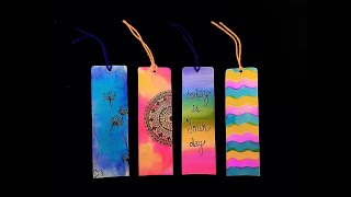 4 Easy DIY Bookmark Ideas  Bookmarks with paper  Craft Tutorial  Vibha Rajpal [upl. by Seppala]