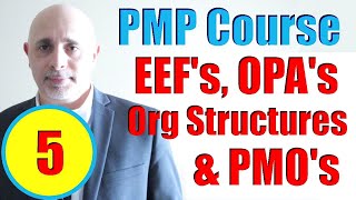 EEF OPA Organizational amp Governance Structures PMO  Full PMP Exam Prep Training Videos [upl. by Atiken]