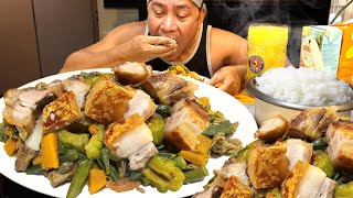 PAKBET CON CRISPY BAGNET quotPINAKBET ILOCANOquot ILOCOS FOOD Filipino Food Mukbang amp Recipe [upl. by Placida]