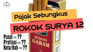 Menghitung Pajakamp Cukai Rokok Surya [upl. by Lyndy]