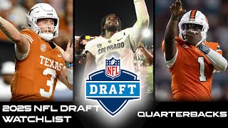 2025 NFL Drafts TOP Quarterback Prospects Highlights [upl. by Retlaw]