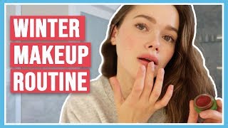 My Everyday Winter Makeup Routine [upl. by Yrailih]