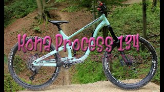 Kona Process 134 Aluminium Slopeduro Bike Check und aktuelles Setup [upl. by Anitreb]