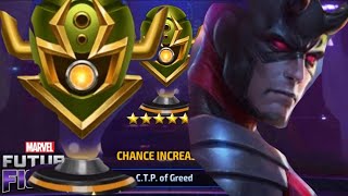 Top 10 Characters for GREED CTPMarvel Future Fight [upl. by Goody]