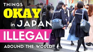 Things Okay in Japan but Illegal Around the World [upl. by Yttiy]