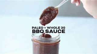 Paleo  Whole30 BBQ Sauce Recipe Tessemaes Copycat [upl. by Longerich95]