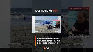 Caravana a Altata reactiva la economía  Las Noticias TVP [upl. by Calesta]