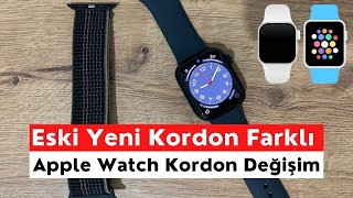 Apple Watch Kordonları Eski Yeni Farkı ve Kordon Değiştirme [upl. by Felicie368]