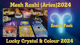 2024 Tarot Card Reading🍀🪷Mesh Rashi  Aries🍀🪷Lucky Crystal amp Lucky Colour🍀🪷Manipuri Tarot Reading🍀🪷 [upl. by Naesyar609]