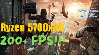 Ryzen 5700x3D with RTX 3080 PUBG FPS 1440p FTPM enabled [upl. by Rese]