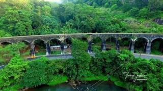 Beautiful Kollam Sengottai route Indian Railways 13 arches bridge [upl. by Nnylatsirk648]