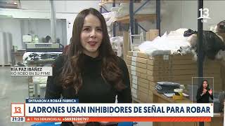 Alarmas no funcionaron Ladrones usaron inhibidores de señal para robar en fábrica [upl. by Kushner]