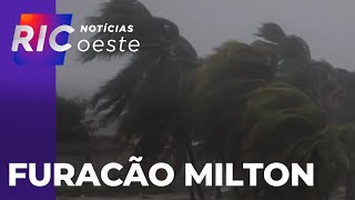 Furacão Milton potencial destrutivo é comparado a desastres históricos nos Estados Unidos [upl. by Assisi]