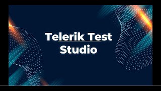 Demo Telerik Test Studio [upl. by Wellesley642]