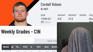 BENGALS FAN REACTS TO THE BENGALS OFFICIALLY BENCHING CORDELL VOLSON MOVING FORWARD [upl. by Brest]