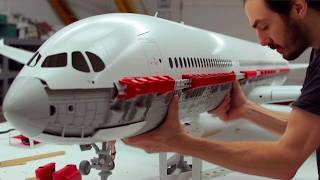 Man Builds Hyperrealistic RC Plane at Scale  Airbus A350 Replica by RamyRC [upl. by Gabrielli801]