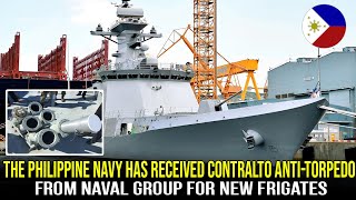 The Philippine Navy has received CONTRALTO AntiTorpedo from Naval Group for New Frigates 🇵🇭🇵🇭🇵🇭 [upl. by Hnoj]