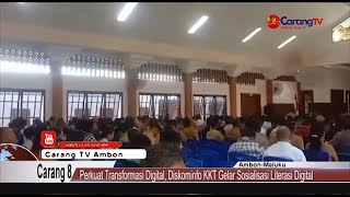 Perkuat Transformasi Digital Diskominfo KKT Sosialisasi Literasi Digital di Saumlaki [upl. by Perkin]