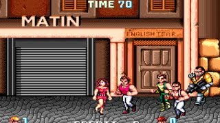 Double Dragon arcade Gameplay en español todo el recorrido  RetroBazinga [upl. by Lazes]