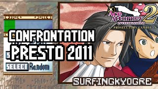 Confrontation  Presto 2011 FE8 GBA Soundfont  Ace Attorney Investigations 2 Remix [upl. by Enelime]