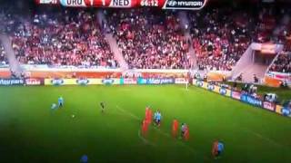 Netherlands vs Uruguay highlights 2010 [upl. by Nnaeiram]