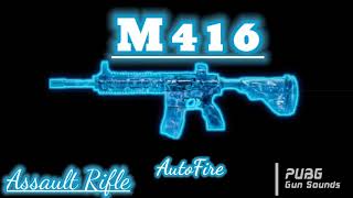 PUBG  M416 Gun Sound With Suppressor Single Shot and AutoFire  High Quality [upl. by Ettelorahc]