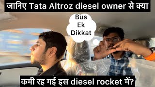 Tata Altroz Diesel bs6 phase 2 full ownership drive review 2023  tata tataaltroz diesel [upl. by Savvas460]