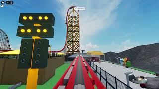 Top Thrill Dragster Remade in Theme Park Tycoon 2 [upl. by Thurston]