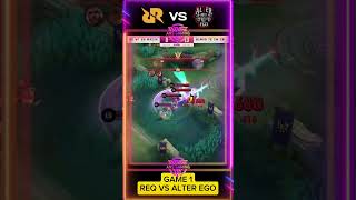 RRQ VS ALTER EGO Game 1 Laga 2 mobilelegends [upl. by Corabel]